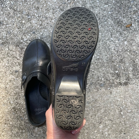 Dansko Tamara Professional Work Clogs - Black - Buckle - Comfort- Women’s 6.5/37 - Picture 7 of 8